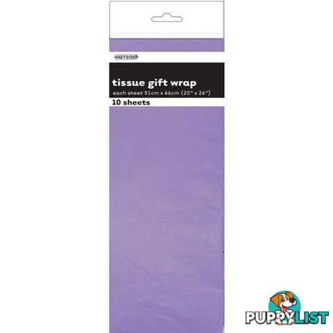 10 Tissue Sheets - Lavender - 011179062812