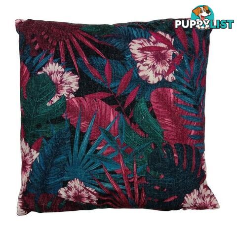 Cushion Leaf Pink 45x45cm - 800915