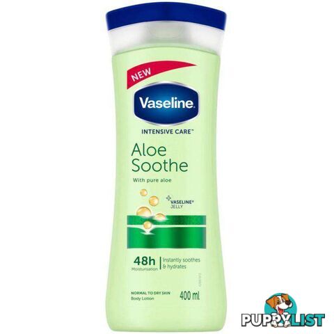 Vaseline Lotion Aloe Soothe 400ml - 6001087357050