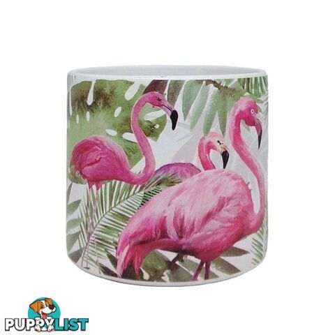 Bird Range Flamingo Pot Medium - 800359