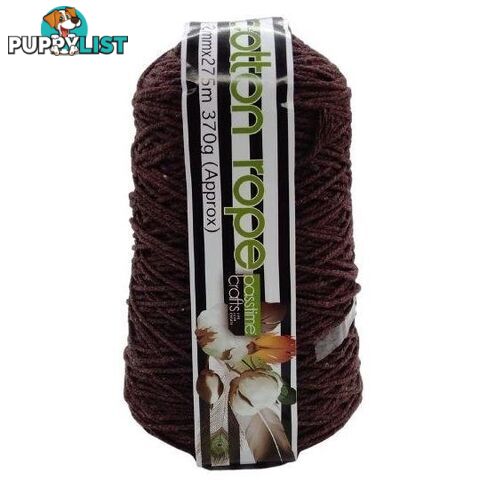 Cotton Rope Spool Brown 340g 2mmx275m - 801001