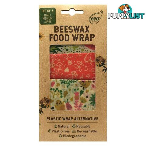 Beeswax Wrap Medium Set of 3 - 9333527579898