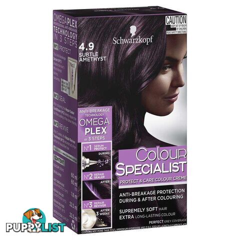 Schwarzkopf Protect & Care Colour CrÃ¨me Subtle Amethyst - 9310714221327