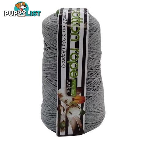 Cotton Rope Spool Grey 340g 4mmx275m - 801003