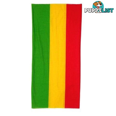 Multifunctional Headwear Green Yellow Red Flag - 800511