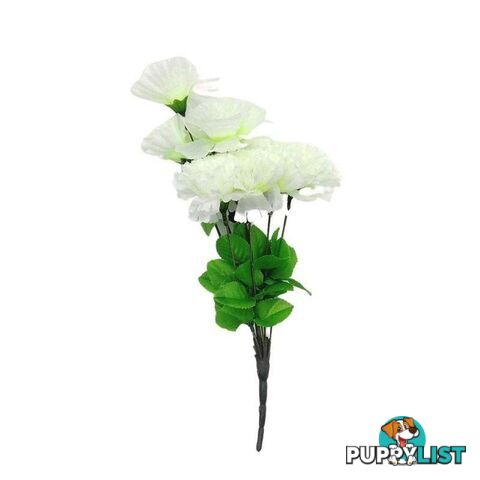 Artificial Flowers White 30cm - 800507