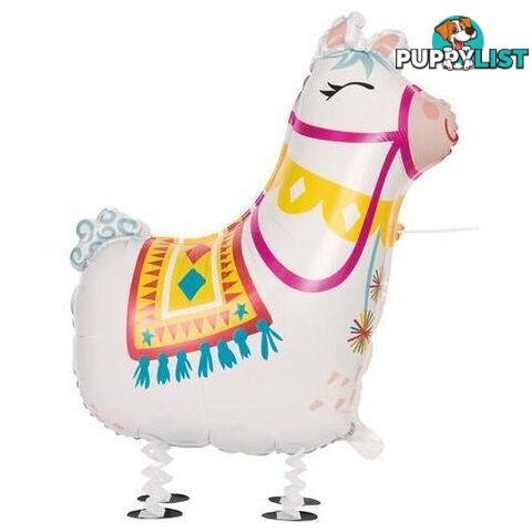 Llama 73.6cm (29) Walking Foil Balloon - 011179536412