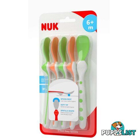 NUK Resteasy Spoon Set - 885131788122