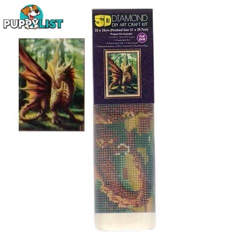 5D Diamond Art Painting Dragon - 800487