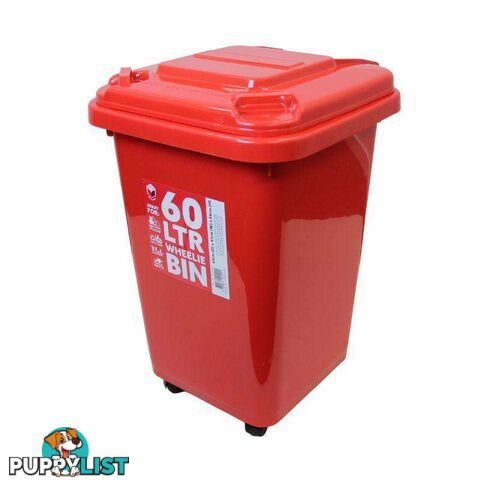 60L Wheelie Bin Bright Colours - 8858684001941