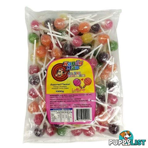 Ball Lollipops 1kg - 84116515045