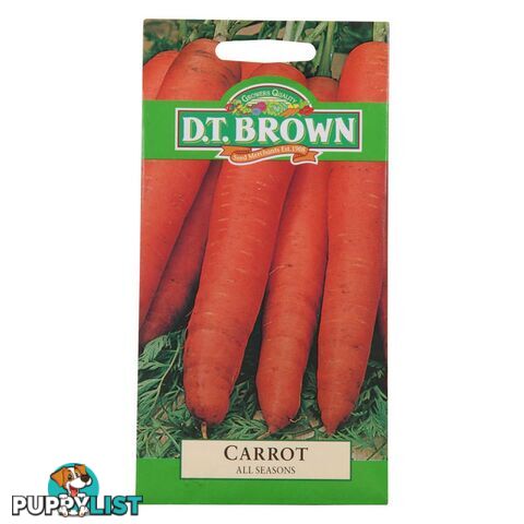 Carrot All Year Season Seeds - 5030075022527