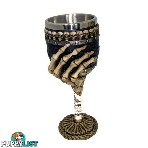 Skull Wine Goblet Gift Box - Hand - 800252