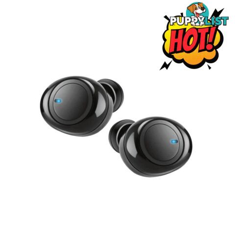 Techno Gear Wireless Earbuds - Black - 800091