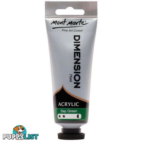 Dimension Acrylic Paint 75ml - Sap Green - 9328577016165