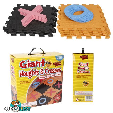 Noughts and Crosses Giant Outdoor Game - 9328644042707