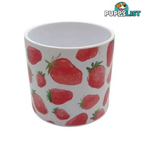 Medium Pot Fruit Range 14x12cm Strawberry Designs - 801042