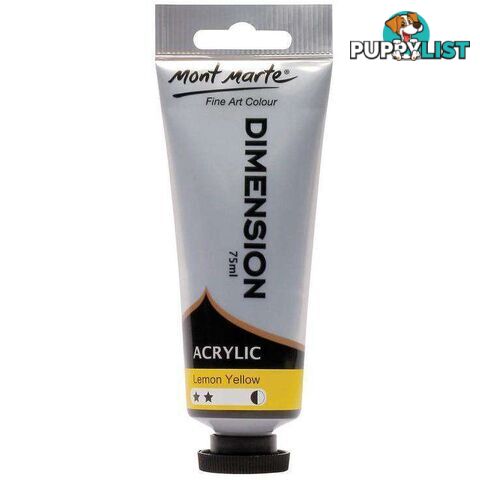 Dimension Acrylic Paint 75ml - Lemon Yellow - 9328577015922