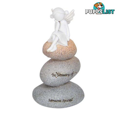 Angel On Triple Sentiment Stone 14cm - Someone Special - 800258