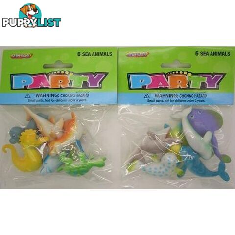 6 Sea Animals - Assorted Inner - 9311965754398