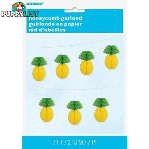 Pineapple Honeycomb Garlands 213m 7 - 011179634446