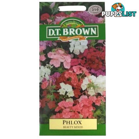 Phlox Beauty Mixed Seeds - 5030075003915