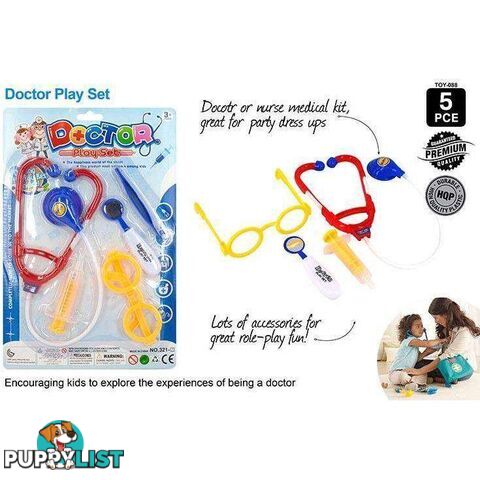 Doctor Playset 5pcs - 9315892256178