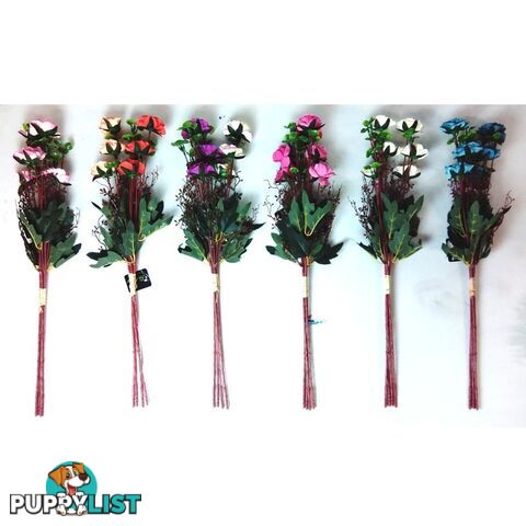 Double Roses 6 Bunch - 800754