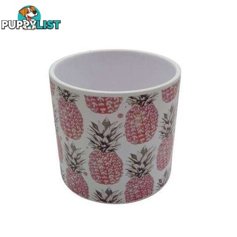 Large Pot Fruit Range 16x14cm Pineapple Design - 801041