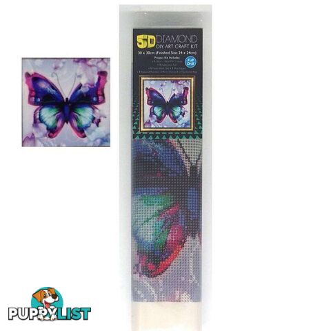 5D Diamond Art Painting Butterfly - 800491