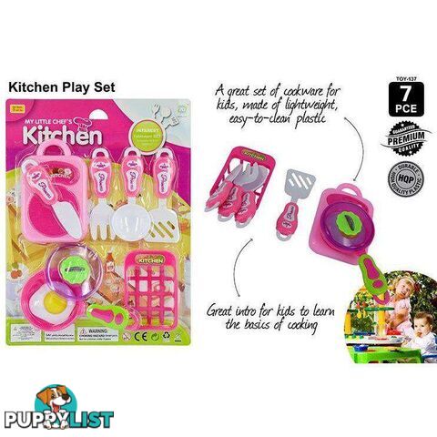 Kitchen Playset 8pce - 9315892256666