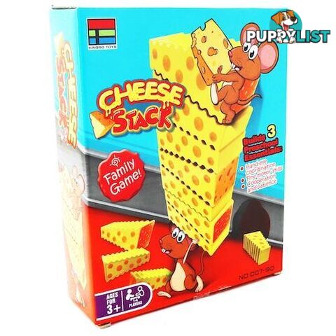 Family Board Game Cheese Stack Age 3 Plus - 9328644051822