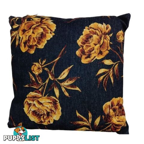 Cushion Spring Floral Orange 45x45cm - 800914