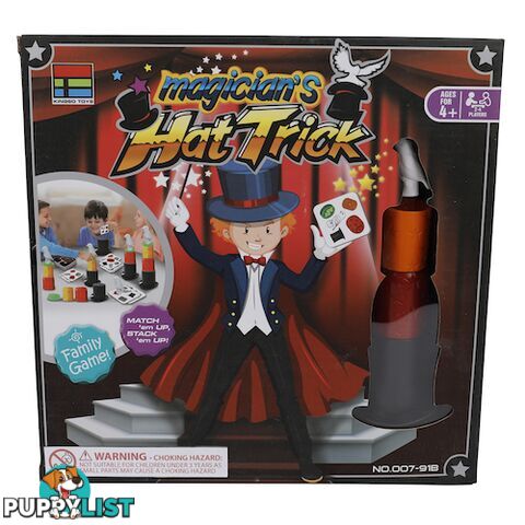 Family Board Game Magician Hat Trick Age 4 Plus - 9328644066901