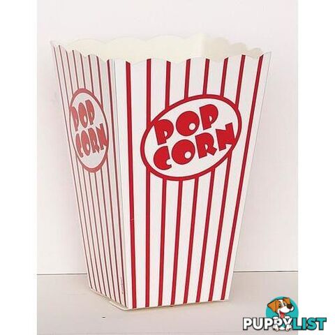 10 Popcorn Boxes 15cm H x 115cm W 6 x 45 - 011179590223