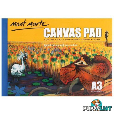 Canvas Pad 10 Sheet A3 - 9328577017667