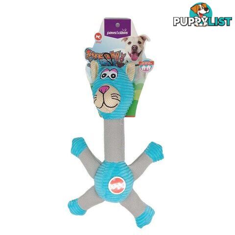 Pet Toy Animal Stretchy Neck Blue 30cm - 800451