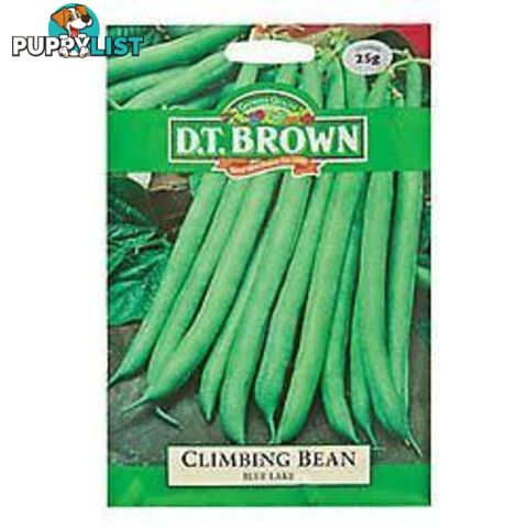 Climbing Bean Blue Lake Seeds - 5030075028086