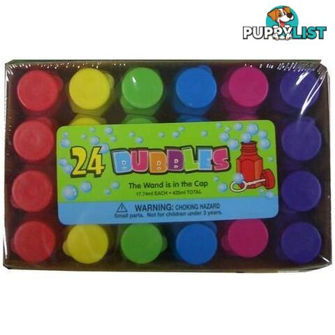 24 x 17.74ml (0.6oz) Party Bubbles - 011179952335