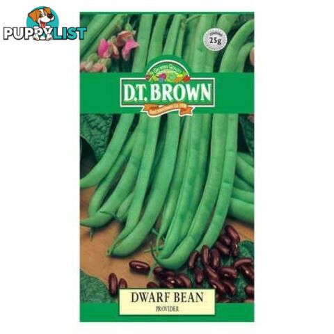 Dwarf Bean Brown Beauty Seeds - 5030075020400