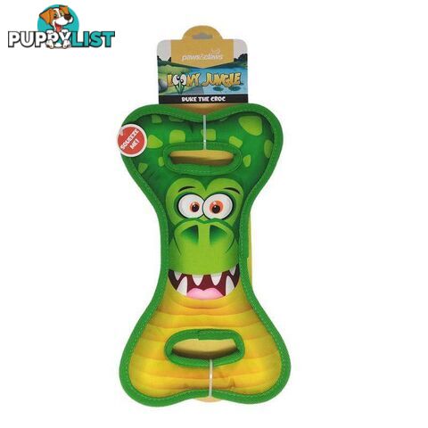 Pet Toy Loony Jungle Tugger Croc - 9340957081877