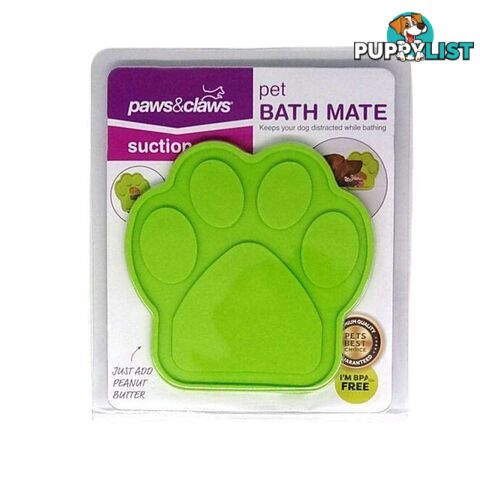 Pet Grooming Stick On Bath Mate Green - 800464