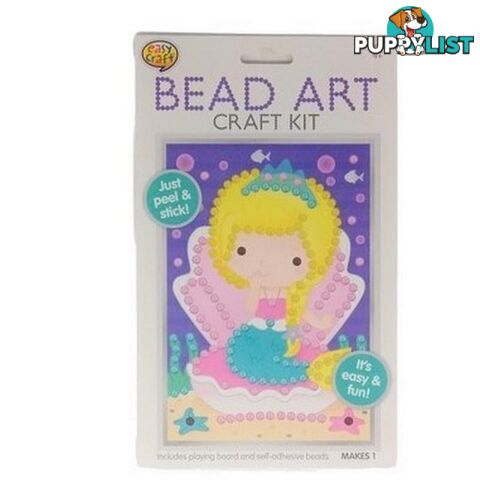 Craft Bead Art Kit Assorted 6 Designs - 800649