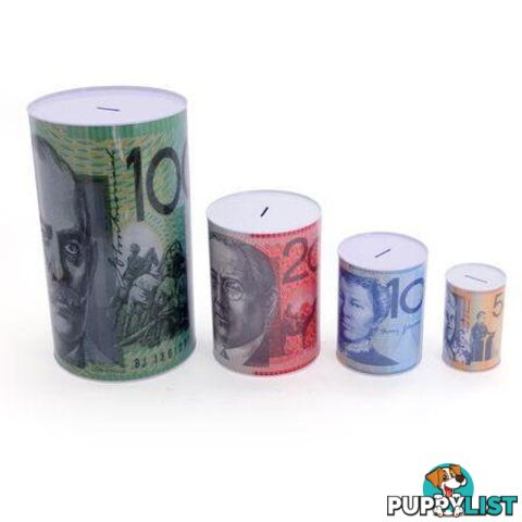 Money Tin Large 15x21.5cm - 9337922000025