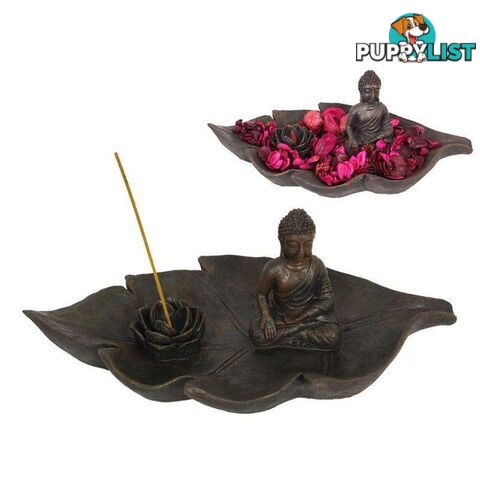 Zen Buddha Relaxation Station Incense Holder 42cm - 9319844566896