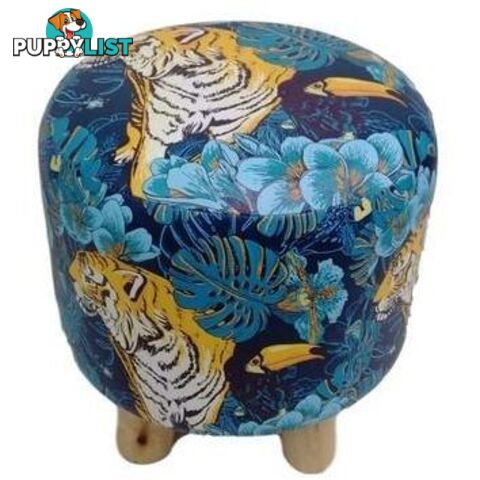 Cushion Stool Zen Tiger - 9328644059422