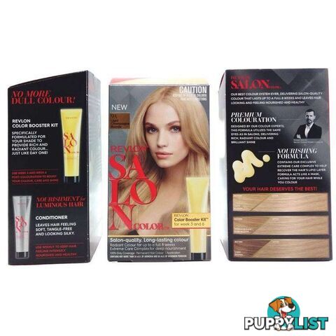 Revlon Salon Hair Color 9A Light Champagne Blonde Pack of 3 - 900048