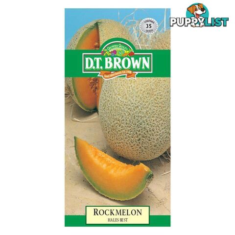 Rockmelon Hales Best Seeds - 5030075022374