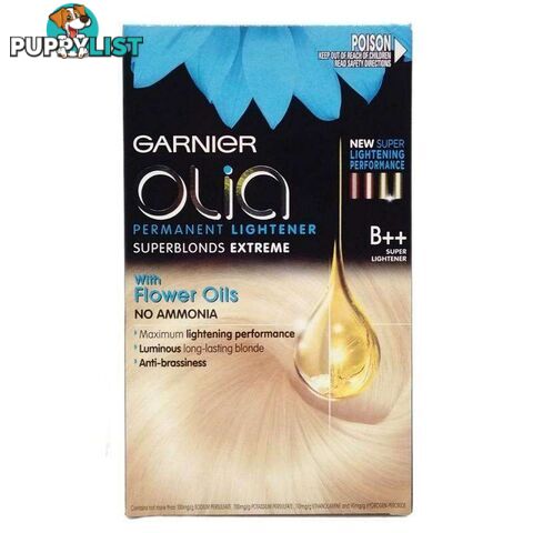 Garnier Olia Permanent Hair Lightener B++ Super Lightener Pack of 3 - 900094