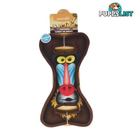 Pet Toy Loony Jungle Tugger Baboon - 9340957081853